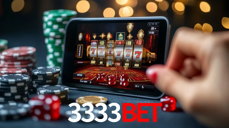 3333bet Logo - Bônus com Rollover Justo